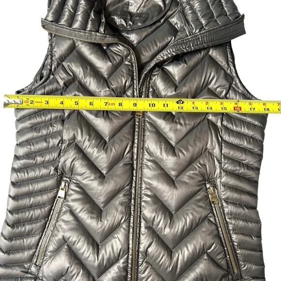 Calvin Klein Performance Quilted Down Vest Black S Security Pocket - Picture 4 of 7